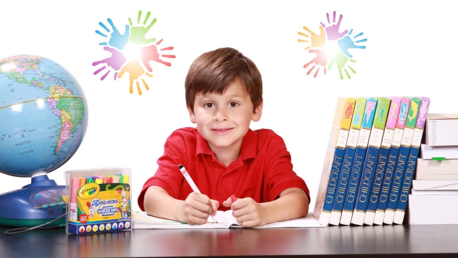 Caminho Atípico um menino neurodivergente estudando artes