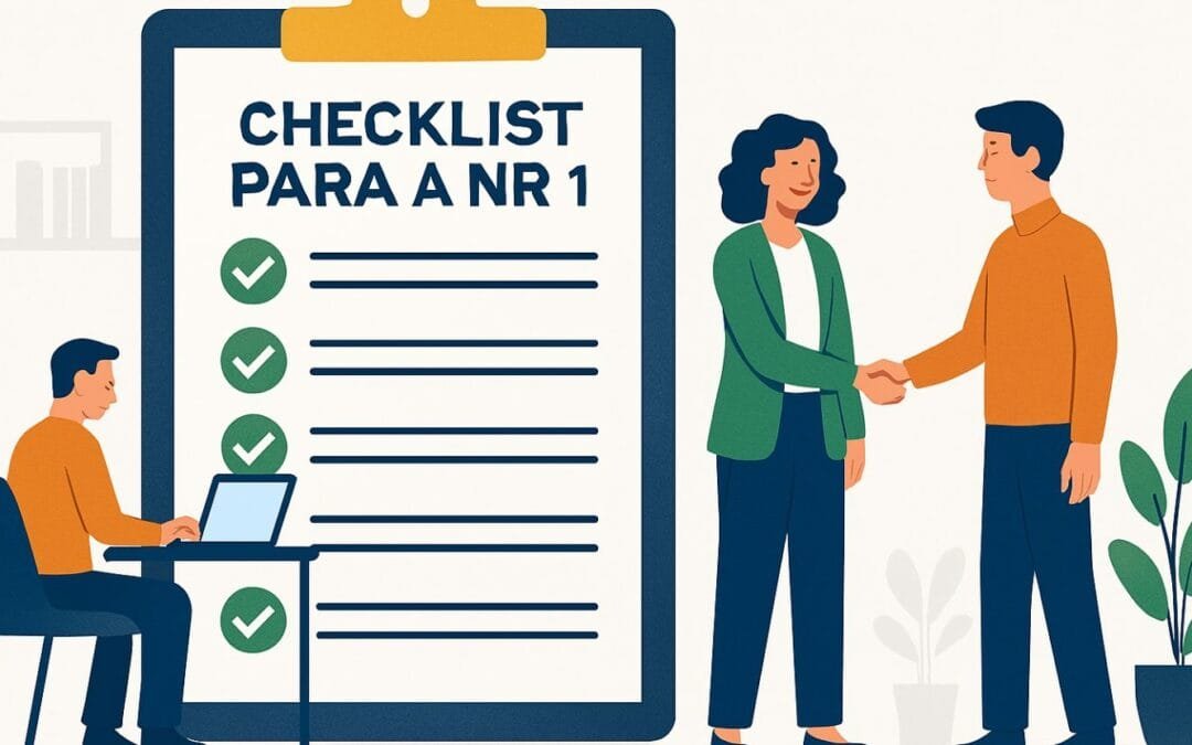 Checklist para a NR 1: os 6 pontos que sua empresa precisa revisar com urgência