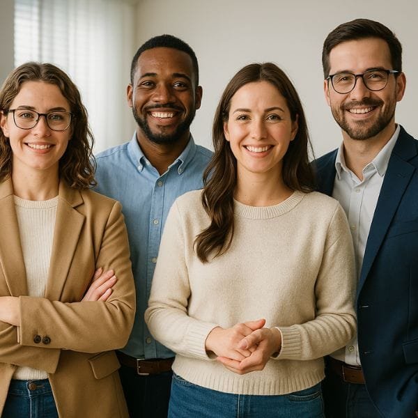 Caminho Atípico grupo de pessoas
