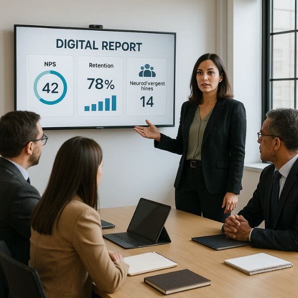 reunião em uma empresa