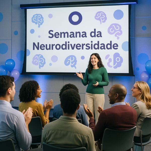 Palestra sobre neurodivergência