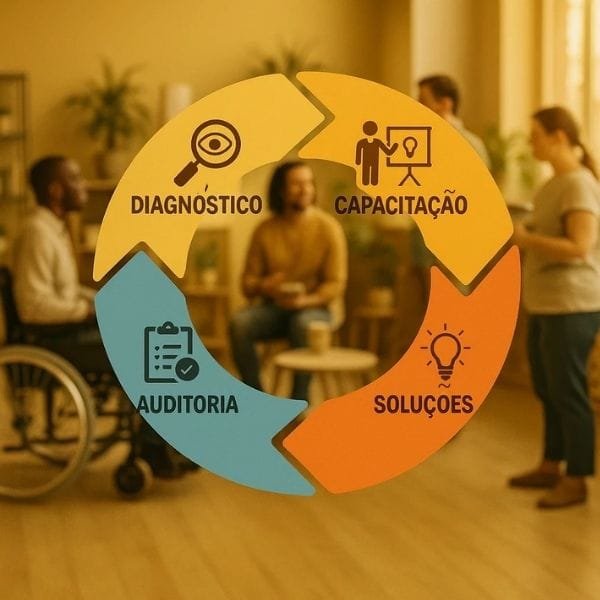 Pessoas trabalhando