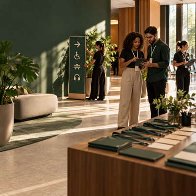 Evento corporativo com experiência inclusiva, acessível e preparada para diferentes necessidades